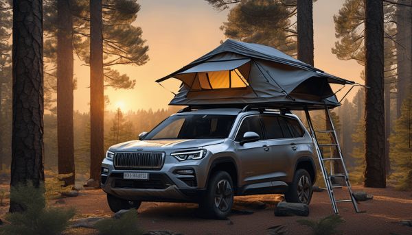 Optez pour une tente sur le toit pour vos aventures en camping