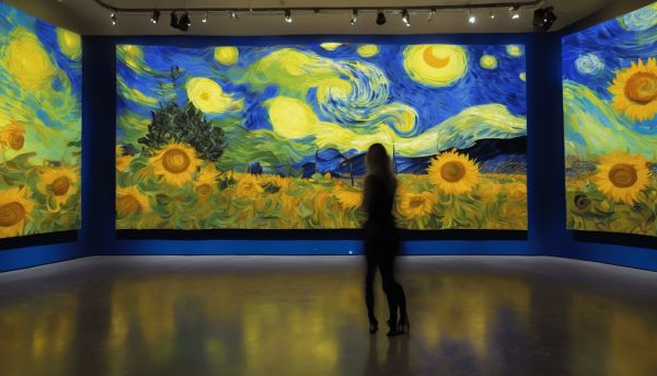 Plonger dans l’univers de l’exposition Van Gogh immersive